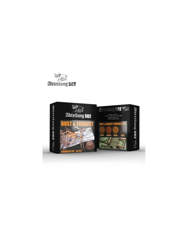 Preț mic Abteilung ABT403 RUST & EXHAUST PIGMENTS SET