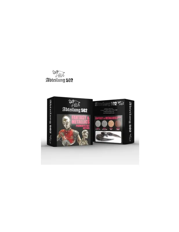 Abteilung ABT405 FANTASY & METALLICS PIGMENTS SET Cumpără online