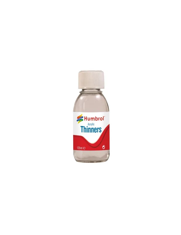Popular Humbrol AC7433 Acrylic Thinners 125 ml