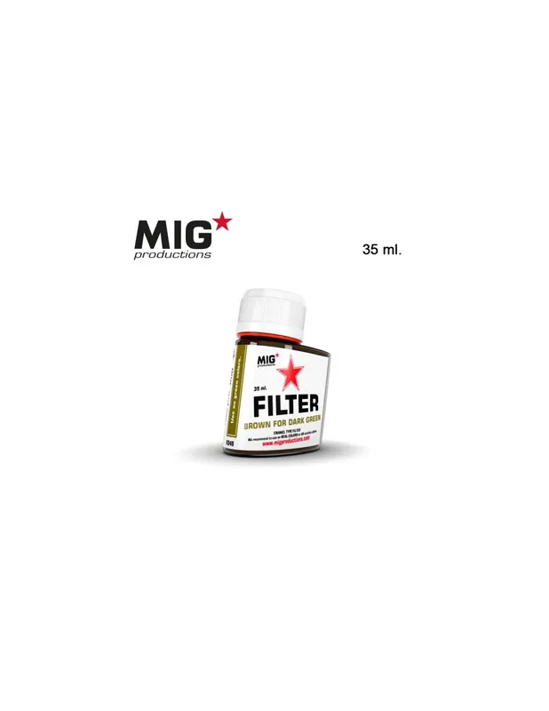 MIG PRODUCTION F245 BROWN FOR DARK GREEN 35 ml. Chilipir