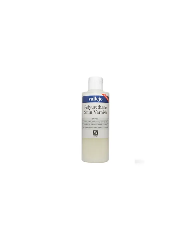 Vallejo 27652 Polyurethane Satin Varnish 200 ml. Cel mai bun preț
