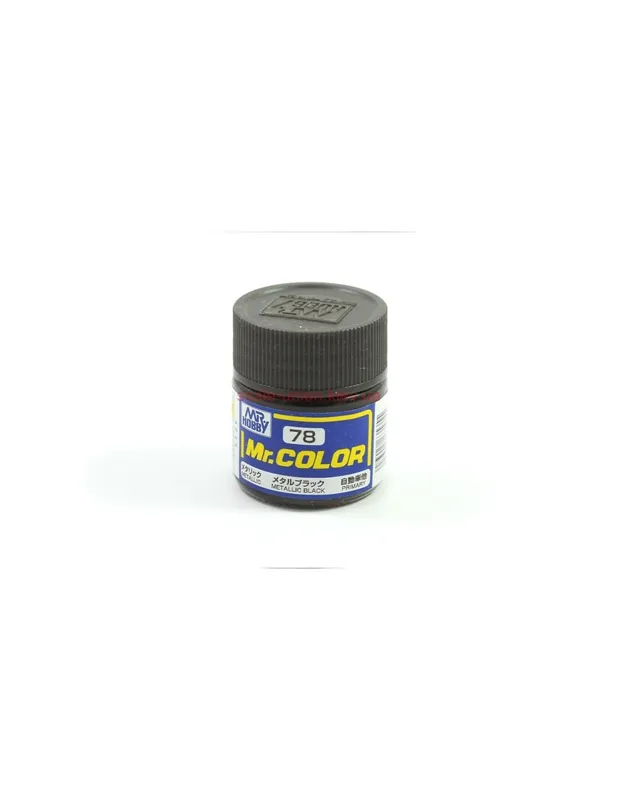 Bestseller Mr. Hobby C-078 Email Color - Metallic Black Metallic 10 ml.