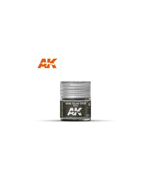 AK Interactive RC025 Dark Olive Drab N 31 10 ml. Chilipir