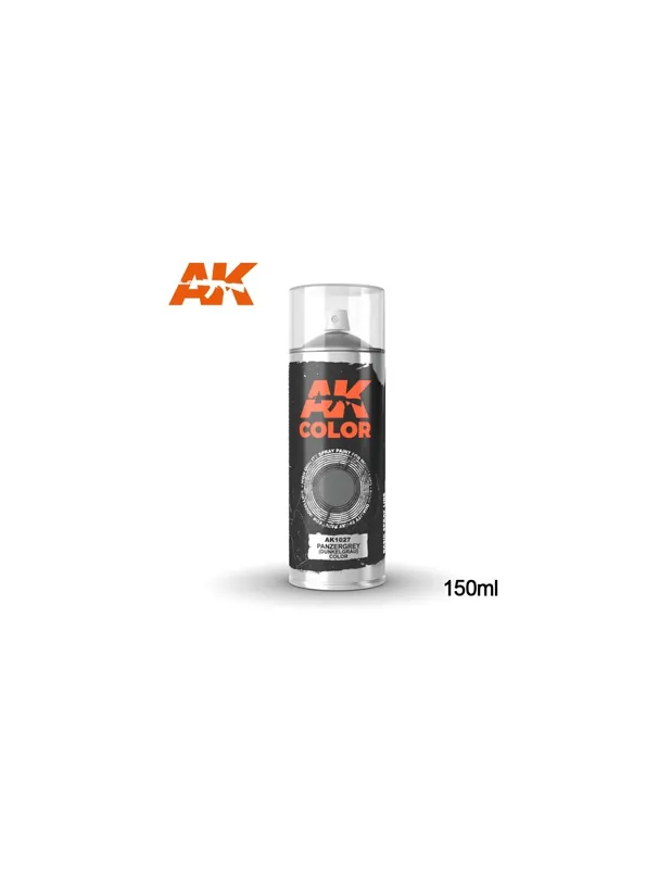 AK Interactive 1027 Spray - Panzergrey Dunkekgrau Color 150 ml. Ieftin