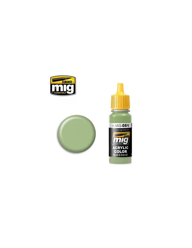 Nu rata A.MIG-0051 Medium Lght Green 17ml