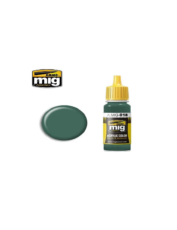 Mai ieftin A.MIG-0018 Waffn SS -Polizei Grun 17ml