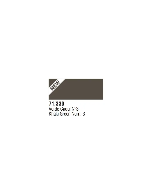 Vallejo 71330 MODEL AIR Khaki Green Num. 3 17ml Reducere specială
