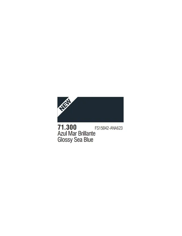 Vallejo 71300 MODEL AIR Glossy Sea Blue 17ml Promoție