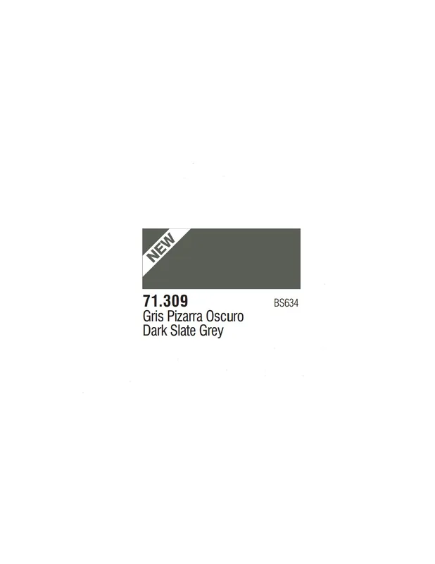 Bestseller Vallejo 71309 MODEL AIR Dark Slate Grey 17ml