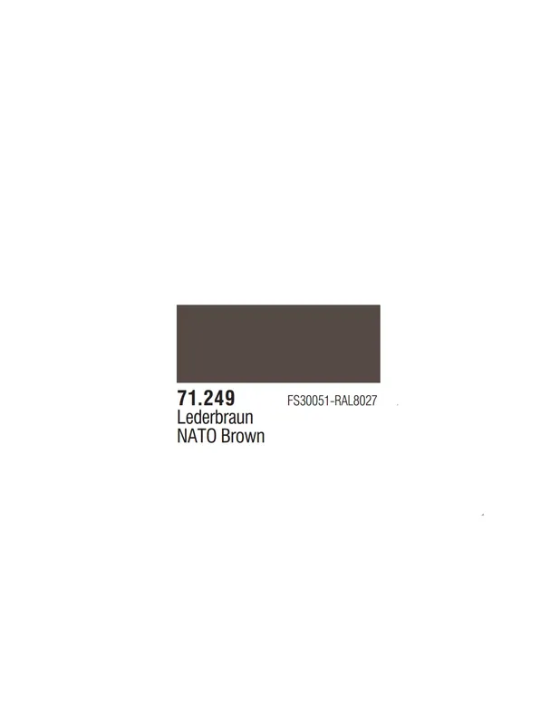 Vallejo 71249 MODEL AIR NATO Brown 17ml Reducere