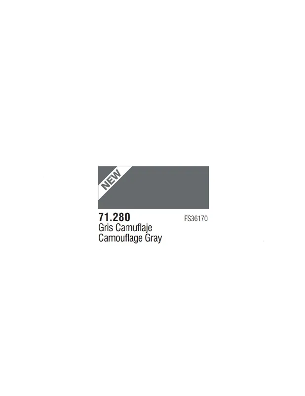 Vallejo 71280 MODEL AIR Camouflage Gray 17ml Ofertă de sezon