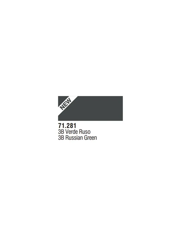 Vallejo 71281 MODEL AIR 3B Russian Green 17ml Promoție