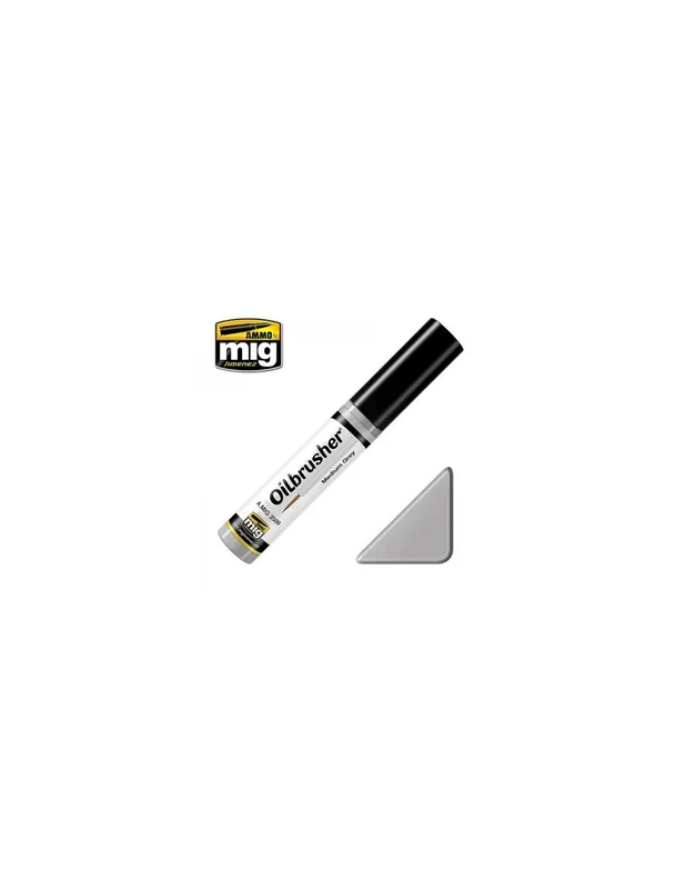 Ultima șansă A.MIG-3509 Oilbrusher Medium Grey 10ml