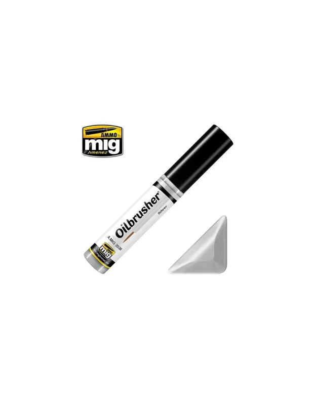 A.MIG-3538 Oilbrusher Silver 10ml Promoție