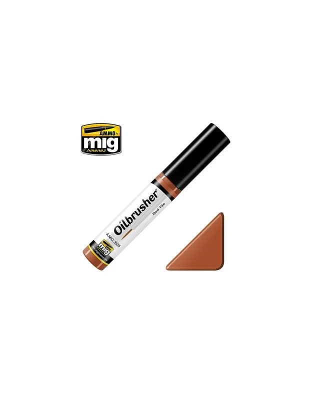A.MIG-3525 Oilbrusher Red Tile 10ml Preț promoțional