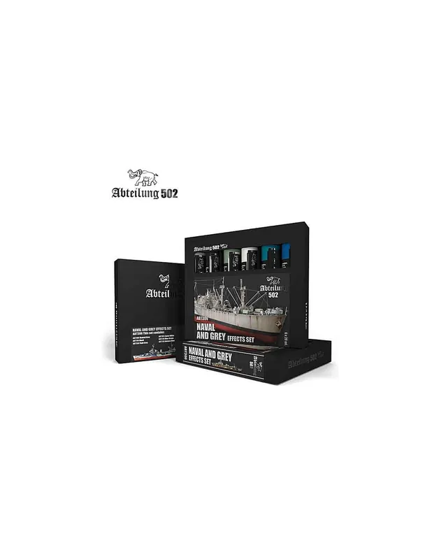 Abteilung ABT306 Oil Color - Naval and Grey Effects Set 20 ml Reduceri