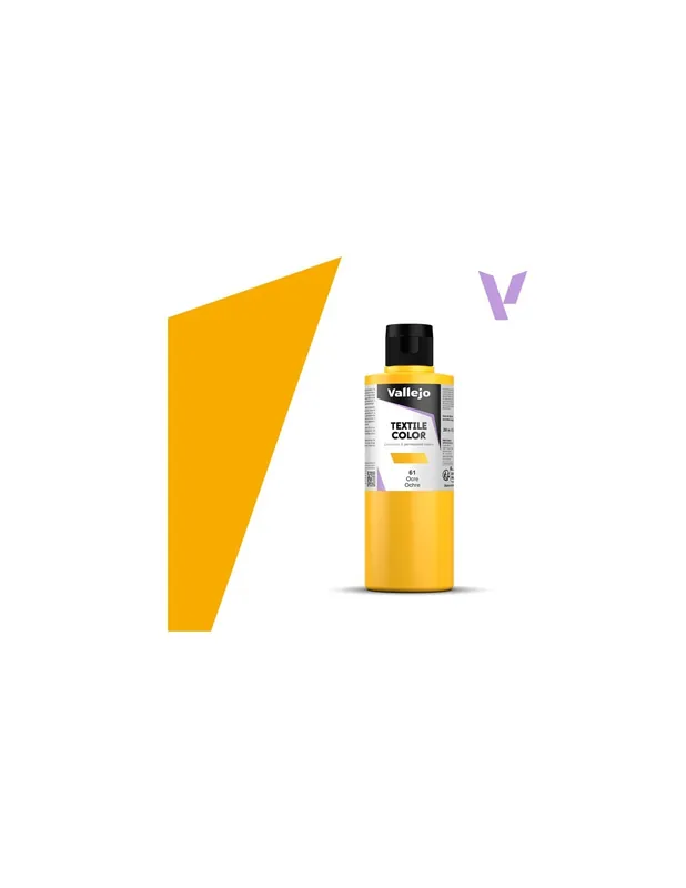 Reducere extra Vallejo 41061 Textile Color - Ochre 200 ml.
