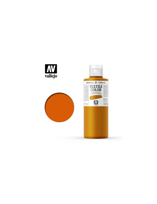 Cumpără acum Vallejo 41021 Textile Color Orange 200 ml