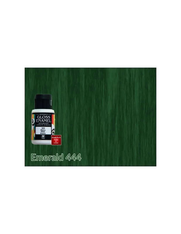 Vallejo 40444 Arte Deco Gloss Enamel Emerald 35 ml. Preț mic