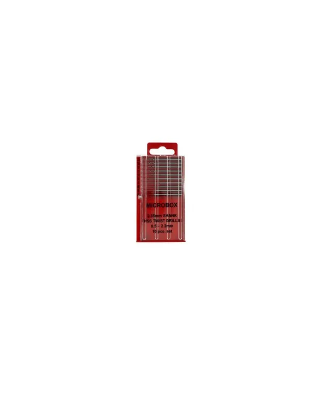 Model Craft RDR4005 Rotacraft 10 Pce Microbox Shank Drill Set (0.5 - 2.2mm) Livrare rapidă