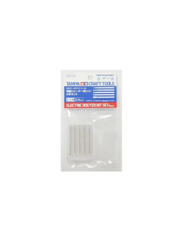 Tamiya 74043 Electric Router Bit Set 5 pcs. Lichidare de stoc