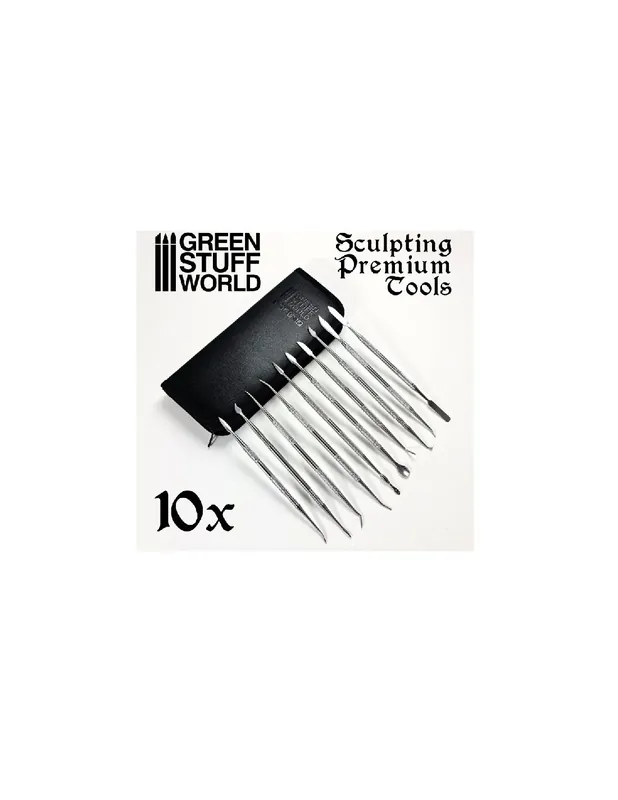 Cumpără acum Green Stuff 369690 10x Professional Sculpting Tools with case