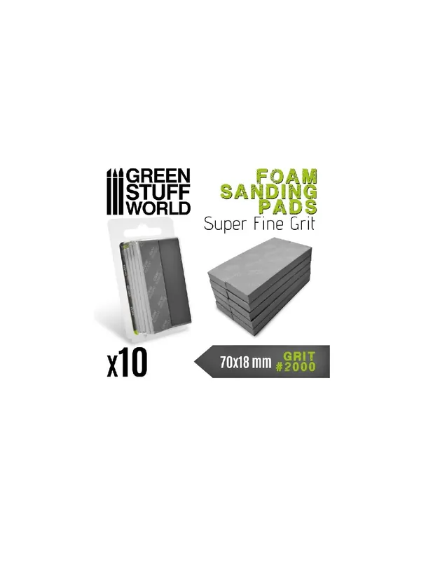 Ofertă de sezon Green Stuff 10774 502748 Foam Sanding Pads 2000 grit