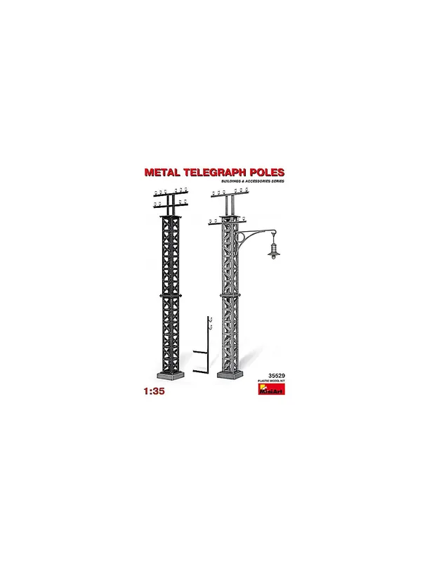MiniArt 35529 Metal Telegraph Poles Super ofertă