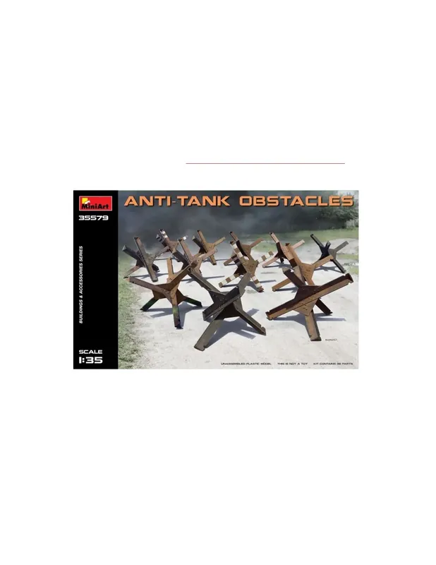 Nu rata MiniArt 35579 Anti-tank Obstacles