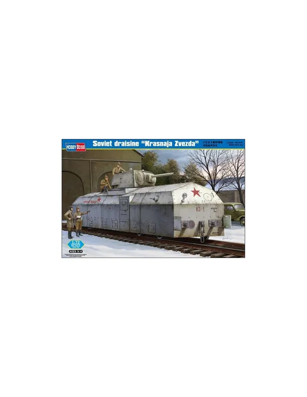 Lichidare de stoc Hobby Boss 82912 Soviet Draisine Krasnaja Zvezda