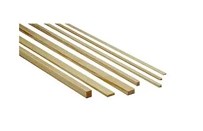 Bagheta dreptunghiulara molid 2 x 2 x 1000 mm Reducere