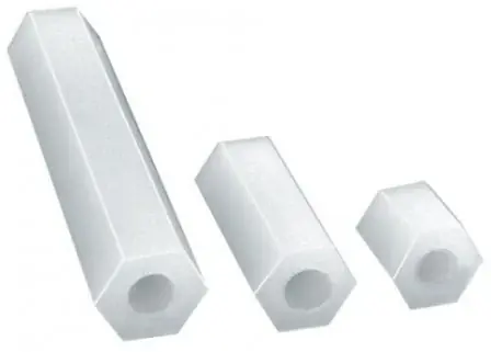 Distantier plastic filet interior M3 x 30 mm (10 buc) Cel mai vândut