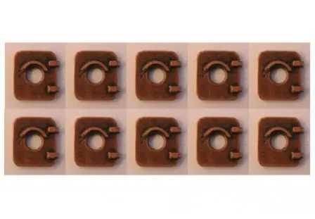 Cumpărături sigure Tambuchi/ usi metalice 8 x 8 mm (2 buc)