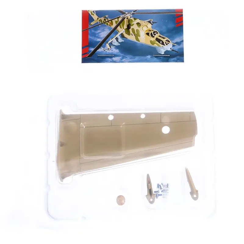 Nu rata Macheta Elicopterului de asalt MI-24V kit construibil Eaglemoss nr.110