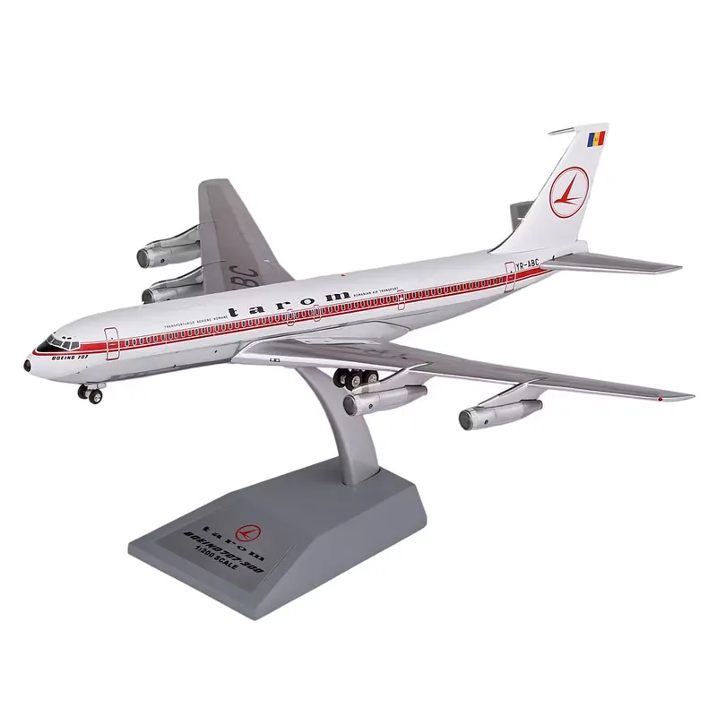 Premium Macheta avion Boeing 707-3K1C Tarom scara 1-200 Retro Models