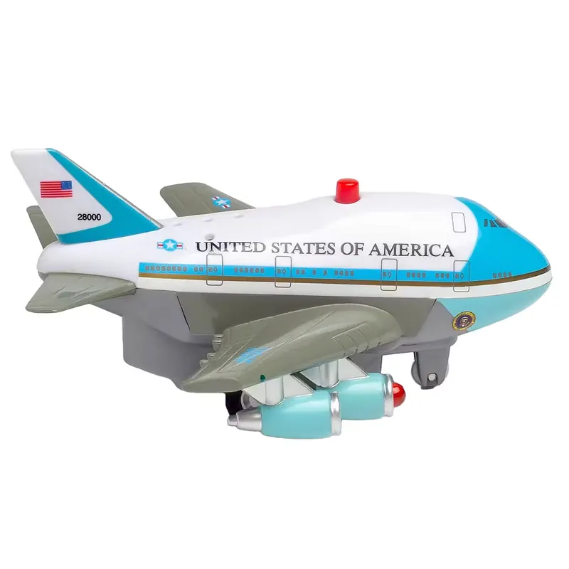 Avion jucarie Air Force One pullback Preț promoțional