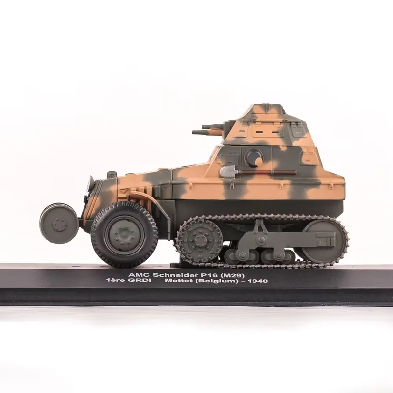 Ultima șansă Macheta vehicul militar AMC Schneider P16 M29 1940 camuflaj 1-43