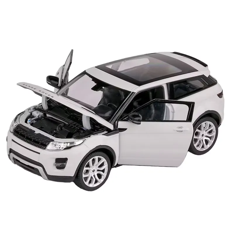 Macheta auto Range Rover Evoque 2011 alb 1 24 Welly Cel mai vândut
