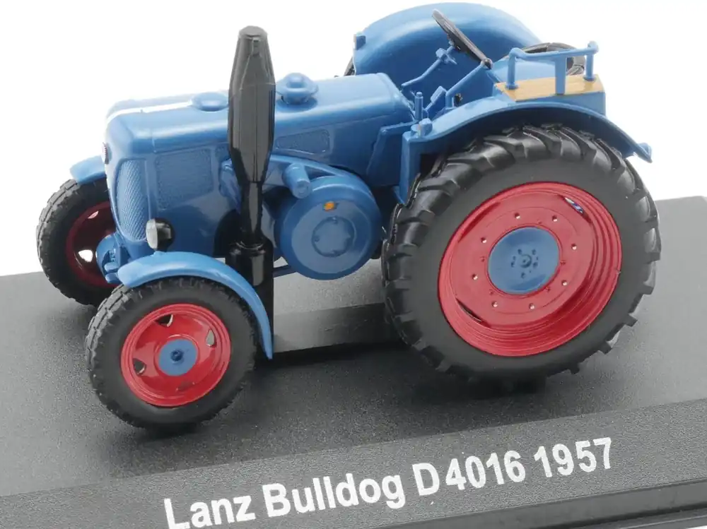 Cel mai bun preț Macheta Tractor Lanz Bulldog D4016 1957 1 43 replica metal albastru