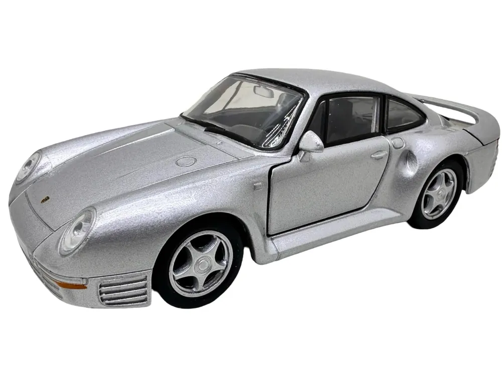Macheta 1/34-38 Porsche 959 Argintiu replica metal Preț redus