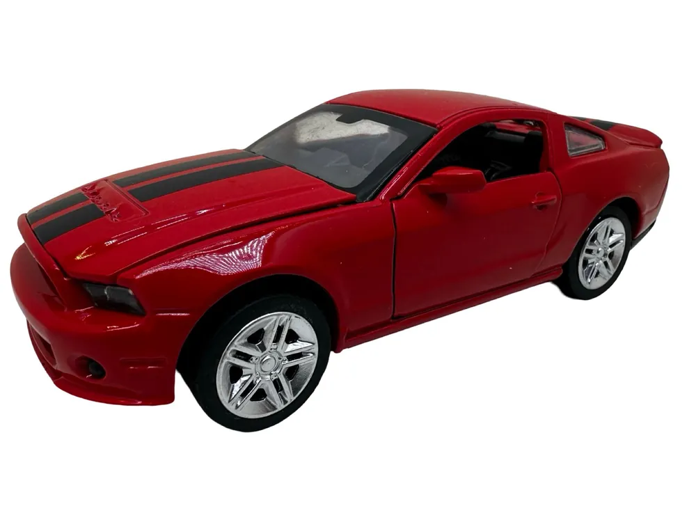 Popular Macheta Ford mustang rosu cu sunet lumini deschide usile