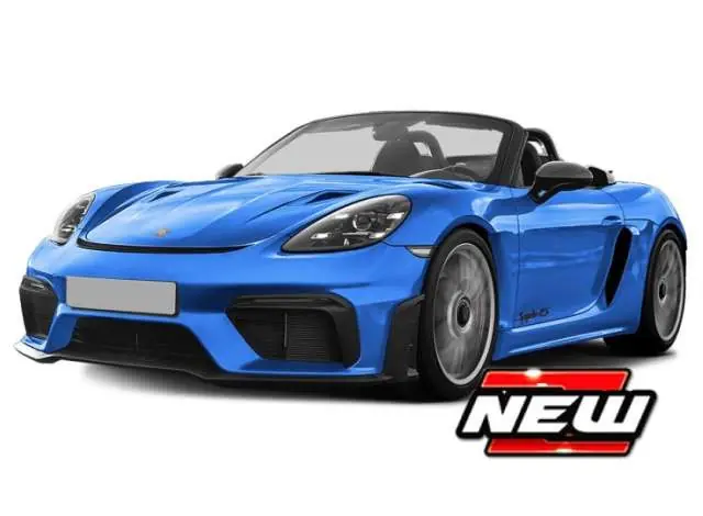 Macheta Porsche 718 SPYDER RS,dark blue 2024 scara 1/43 Expediere rapidă
