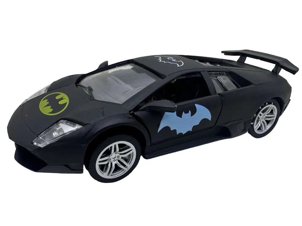 Macheta Lamborghini Batman cu sunete si lumini 1/36 Ultima șansă