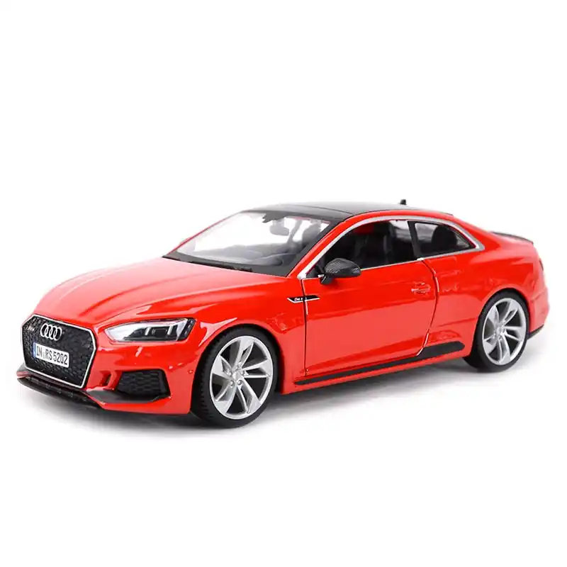Ieftin Macheta metal Audi RS5 rosu 1 24 Bburago