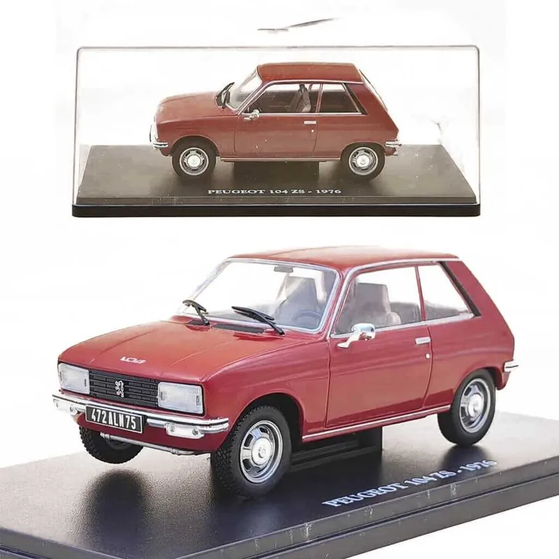 Calitate înaltă Macheta Peugeot 104 zs 1976 scara 1/24 rosu