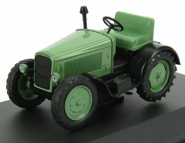Ofertă de sezon Macheta tractor Hanomag RL 20 verde 1937 metal die-cast 1 43