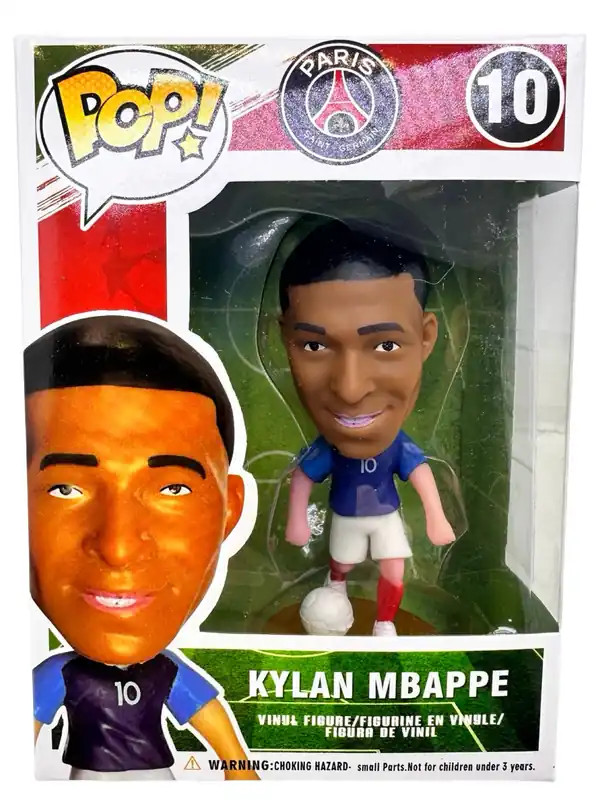Preț redus Figurina fotbalist Kylan Mbappe pop de 10 cm