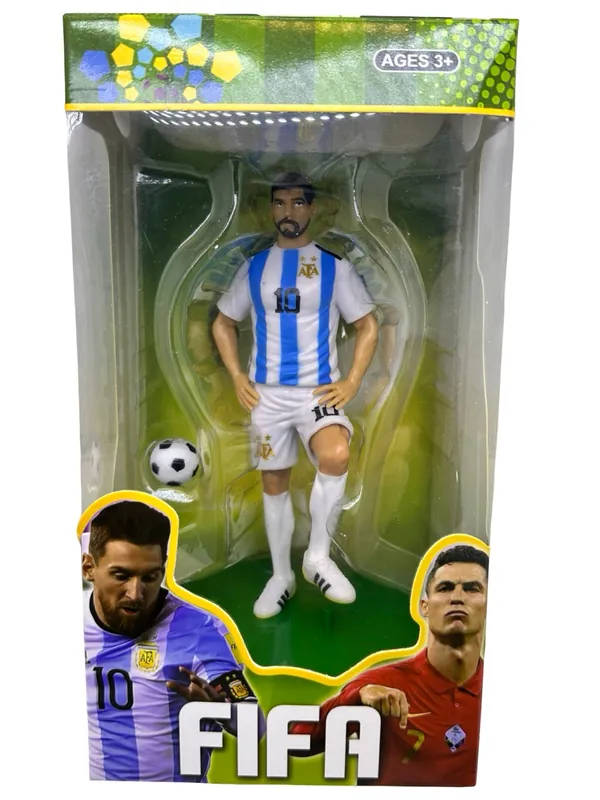 Figurina fotbalist 16 cm echipament albastru Messi Cumpărături sigure