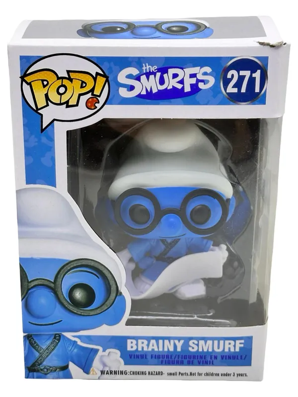 Figurina Pop Strumf Brainy Smurf 271 Ofertă exclusivă