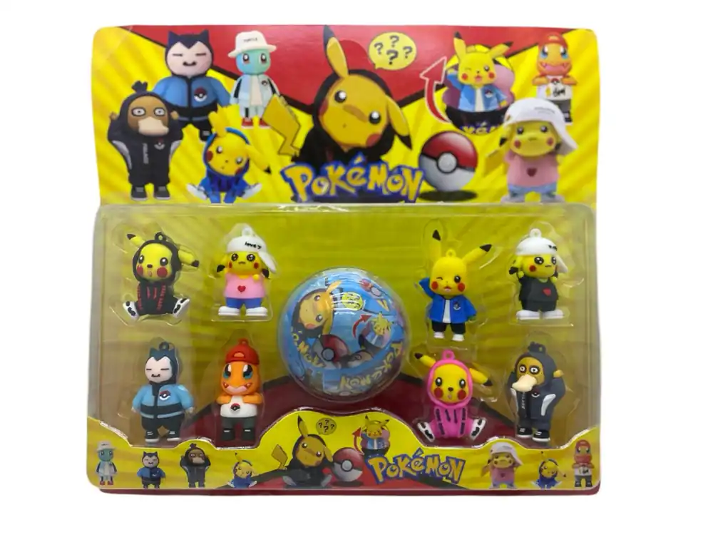 Nu rata Set figurina bila Pokemon Pikachu